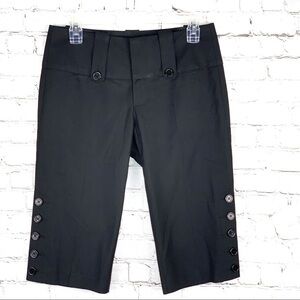 𝅺new-billy Blues Wide Waistband Dress Capri Shorts